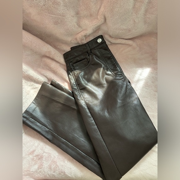 Aritzia Wilfred Melina Pants - size 0 - Rich mocha brown - Picture 5 of 5